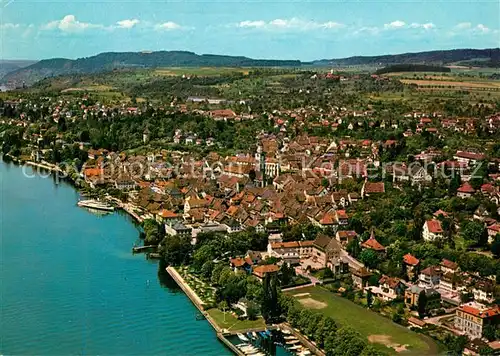 AK / Ansichtskarte ueberlingen_Bodensee Fliegeraufnahme ueberlingen Bodensee