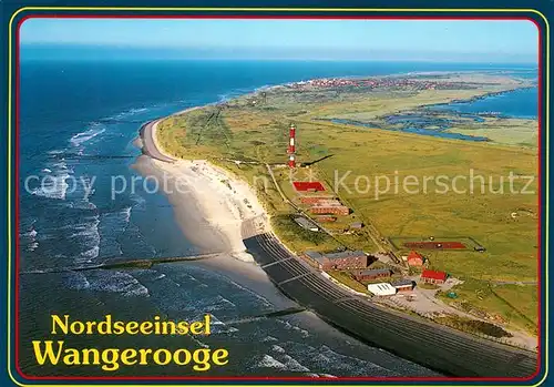 AK / Ansichtskarte Wangerooge_Nordseebad Fliegeraufnahme Wangerooge_Nordseebad