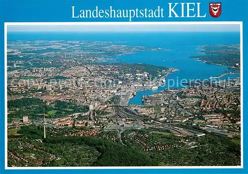 AK / Ansichtskarte Kiel Fliegeraufnahme Kiel