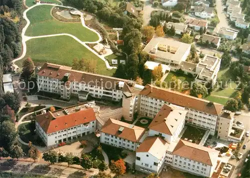 AK / Ansichtskarte Offenburg St Josefkrankenhaus Fliegeraufnahme Offenburg