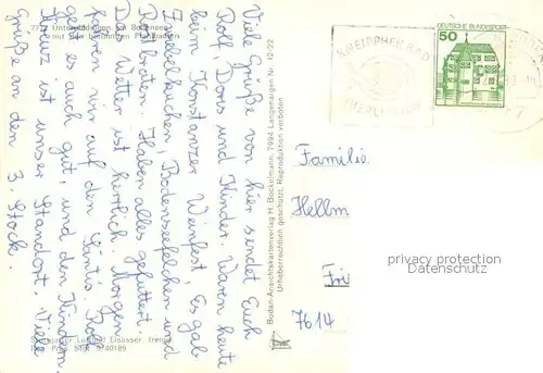 AK / Ansichtskarte Unteruhldingen Fliegeraufnahme mit den beruehmten Pfahlbauten Unteruhldingen