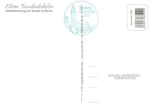 AK / Ansichtskarte Andechs Kloster Andechs Fliegeraufnahme Andechs