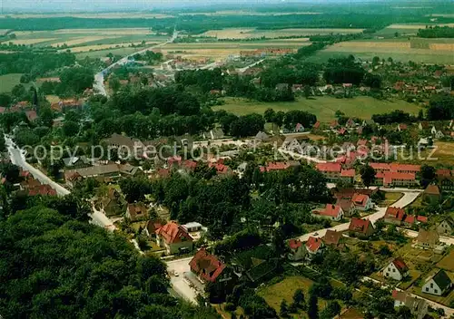 AK / Ansichtskarte Fallingbostel Fliegeraufnahme mit Hotel zum Boehmetal Fallingbostel