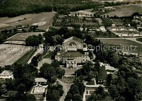 AK / Ansichtskarte Bayreuth Festspielhaus Fliegeraufnahme Bayreuth