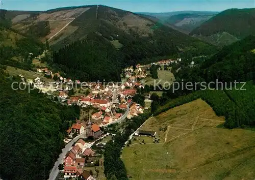 AK / Ansichtskarte Herzberg_Harz Sieber Fliegeraufnahme Herzberg Harz