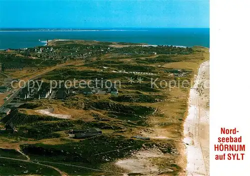 AK / Ansichtskarte Hoernum_Sylt Fliegeraufnahme Hoernum Sylt