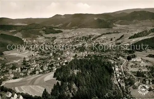 AK / Ansichtskarte Laasphe Fliegeraufnahme Laasphe