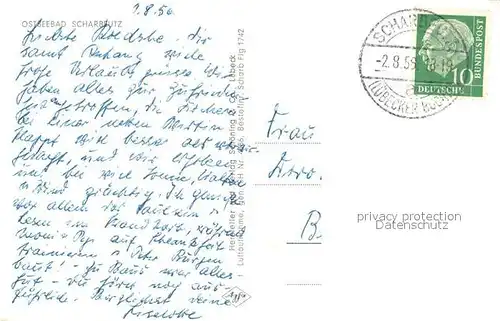 AK / Ansichtskarte Scharbeutz_Ostseebad Fliegeraufnahme Scharbeutz_Ostseebad