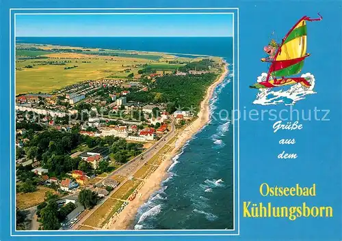 AK / Ansichtskarte Kuehlungsborn_Ostseebad Fliegeraufnahme  Kuehlungsborn_Ostseebad