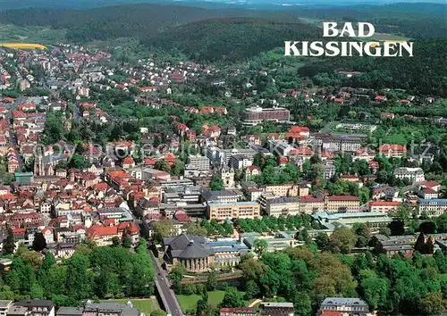 AK / Ansichtskarte Bad_Kissingen Fliegeraufnahme Bad_Kissingen