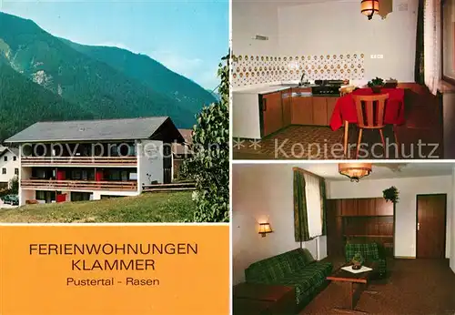 AK / Ansichtskarte Oberrasen Ferienwohnungen Klammer Alpen Oberrasen