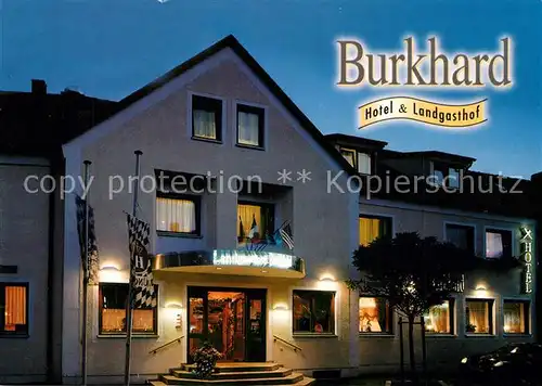 AK / Ansichtskarte Wernberg Koeblitz Hotel Landgasthof Burkhard Wernberg Koeblitz