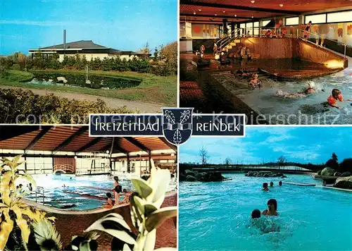AK / Ansichtskarte Reinbek Freizeitbad Reinbek Hallenbad Freibad Reinbek