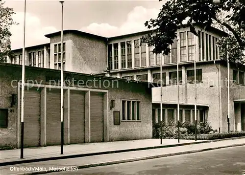 AK / Ansichtskarte Offenbach_Main Messehallen Offenbach Main