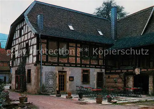 AK / Ansichtskarte Queichhambach Wirtshaus Im Fronhof Fachwerkhaus Queichhambach