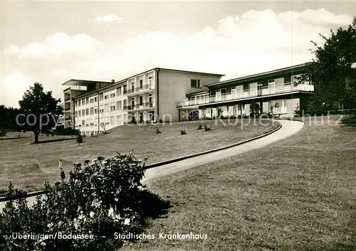 AK / Ansichtskarte ueberlingen_Bodensee Staedtisches Krankenhaus ueberlingen Bodensee