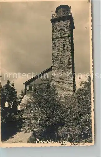 AK / Ansichtskarte Peindlberg Aussichtsturm Peindlberg