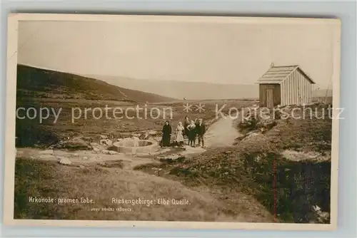 AK / Ansichtskarte Riesengebirge Elbe Quelle Riesengebirge