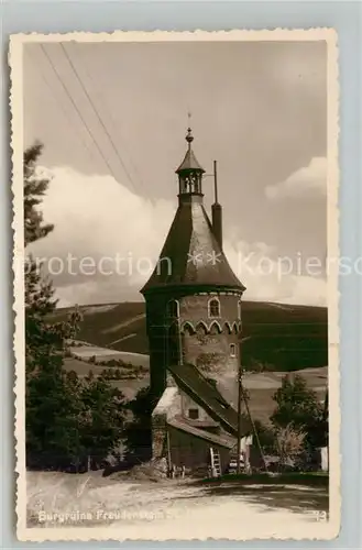 AK / Ansichtskarte Freudenstein Burgruine Freudenstein Freudenstein