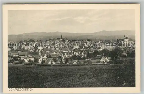 AK / Ansichtskarte Donaueschingen  Donaueschingen