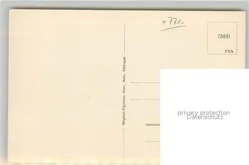 AK / Ansichtskarte Donaueschingen  Donaueschingen