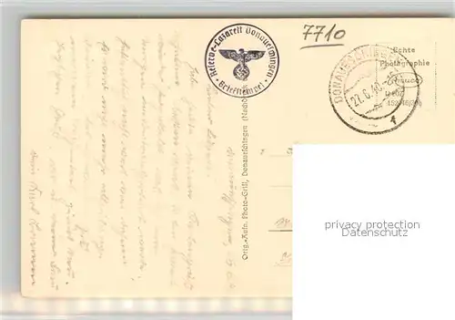 AK / Ansichtskarte Donaueschingen Lazarett Donaueschingen