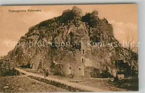 AK / Ansichtskarte Hohentwiel Festungsruine Hohentwiel
