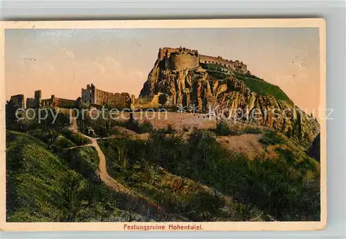 AK / Ansichtskarte Hohentwiel Festungsruine Hohentwiel