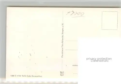 AK / Ansichtskarte Hohentwiel Festungsruine Westseite Hohentwiel