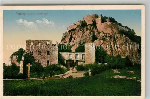 AK / Ansichtskarte Hohentwiel Festungsruine Hohentwiel