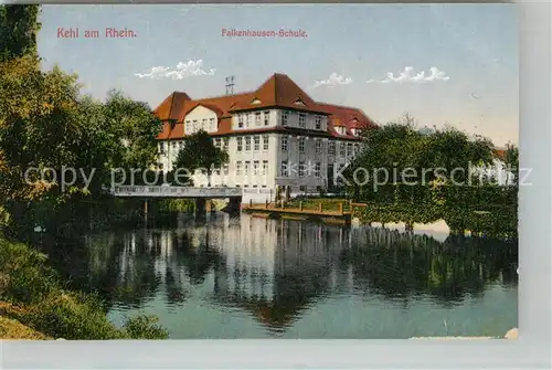 AK / Ansichtskarte Kehl_Rhein Falkenhausen Schule Kehl_Rhein