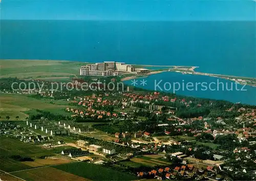 AK / Ansichtskarte Heiligenhafen_Ostseebad Fliegeraufnahme Heiligenhafen_Ostseebad