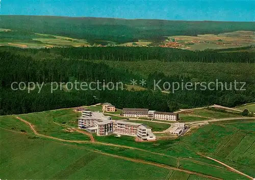 AK / Ansichtskarte Donaueschingen Sanatorium Sonnhalde Fliegeraufnahme Donaueschingen