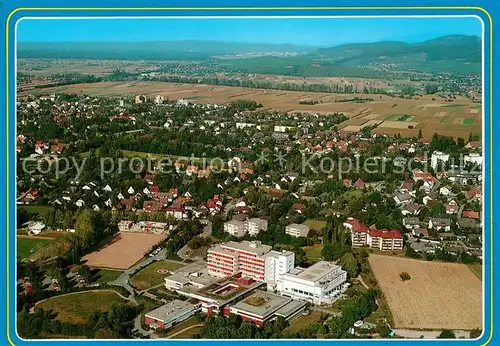 AK / Ansichtskarte Bad_Krozingen Fliegeraufnahme mit Reha Klinik Bad_Krozingen