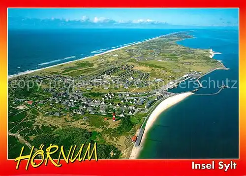 AK / Ansichtskarte Hoernum_Sylt Fliegeraufnahme Hoernum Sylt