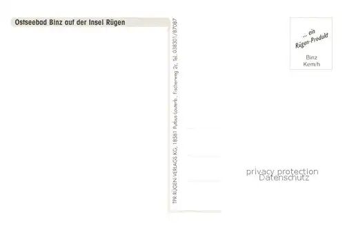 AK / Ansichtskarte Binz_Ruegen Fliegeraufnahme Binz_Ruegen