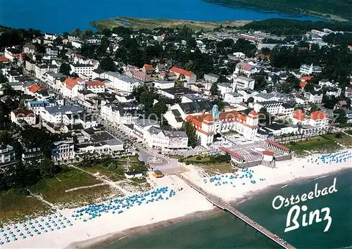AK / Ansichtskarte Binz_Ruegen Fliegeraufnahme Binz_Ruegen