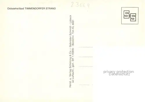 AK / Ansichtskarte Timmendorfer_Strand Fliegeraufnahme Timmendorfer_Strand