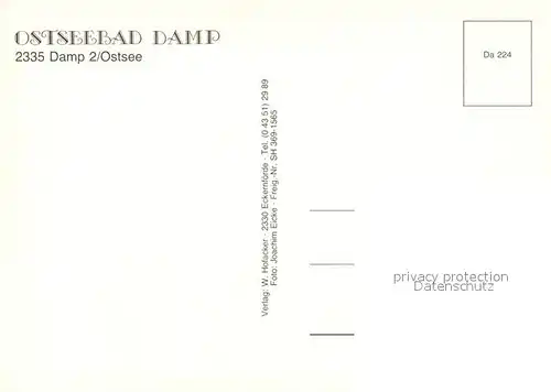 AK / Ansichtskarte Damp Fliegeraufnahme Damp