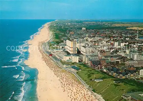 AK / Ansichtskarte Westerland_Sylt Fliegeraufnahme Westerland_Sylt