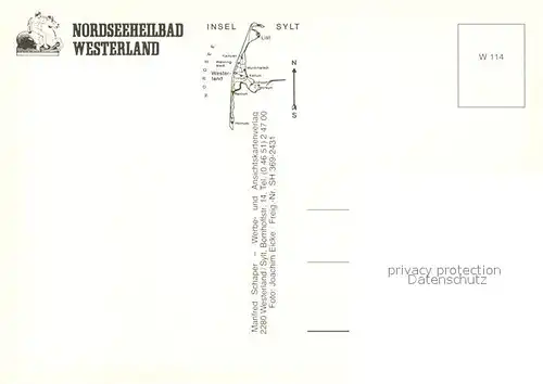 AK / Ansichtskarte Westerland_Sylt Fliegeraufnahme Westerland_Sylt