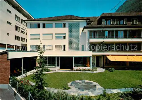 AK / Ansichtskarte Gersau_Vierwaldstaettersee Erholungsheim Hof  Gersau_Vierwaldstaettersee