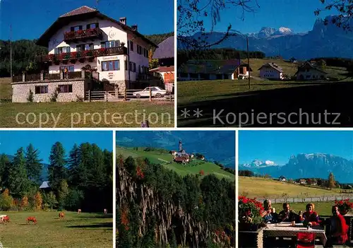 AK / Ansichtskarte Klobenstein_Ritten Pension Himmelreich  Klobenstein_Ritten