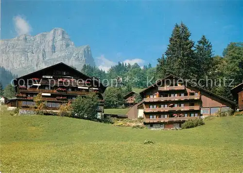 AK / Ansichtskarte Braunwald_GL Haus Bergfrieden Diakonische Schwesternschaft Braunwald GL