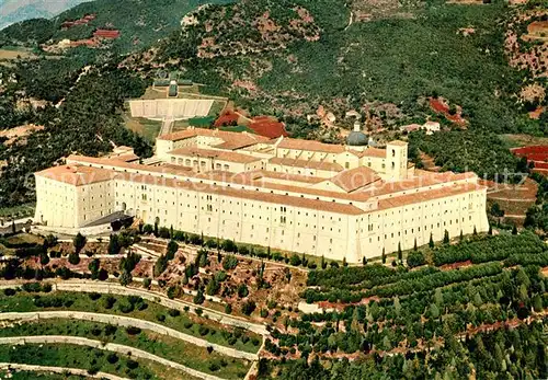 AK / Ansichtskarte Montecassino Abbazia Abtei Fliegeraufnahme Montecassino