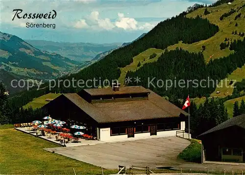 AK / Ansichtskarte S&#246;renberg_LU Bergrestaurant Rossweid 