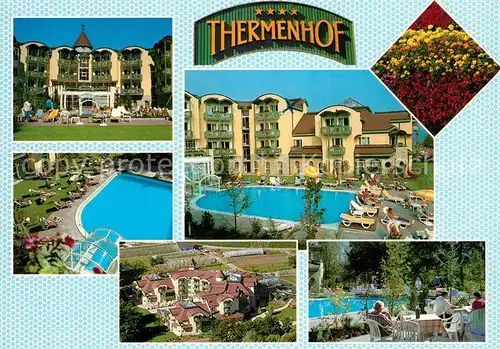 AK / Ansichtskarte Villach_K&#228;rnten Hotel Thermenhof Schwimmbad 