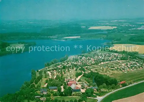 AK / Ansichtskarte Ploen_See Campingpark Vierersee Augstfelde Fliegeraufnahme Ploen_See