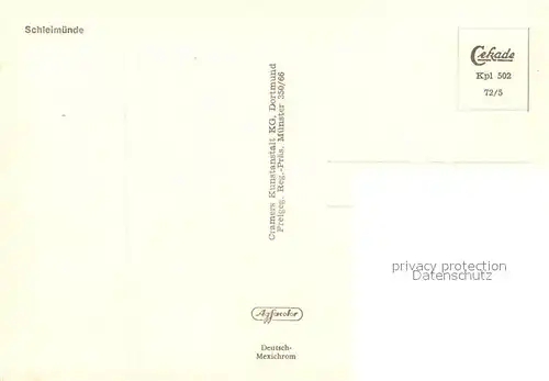 AK / Ansichtskarte Schleswig_Schlei Schleimuendung Fliegeraufnahme Schleswig_Schlei