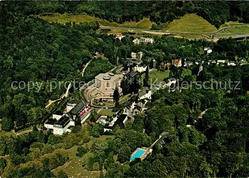 AK / Ansichtskarte Schlangenbad_Taunus Hotel Sonnenhof Fliegeraufnahme Schlangenbad_Taunus